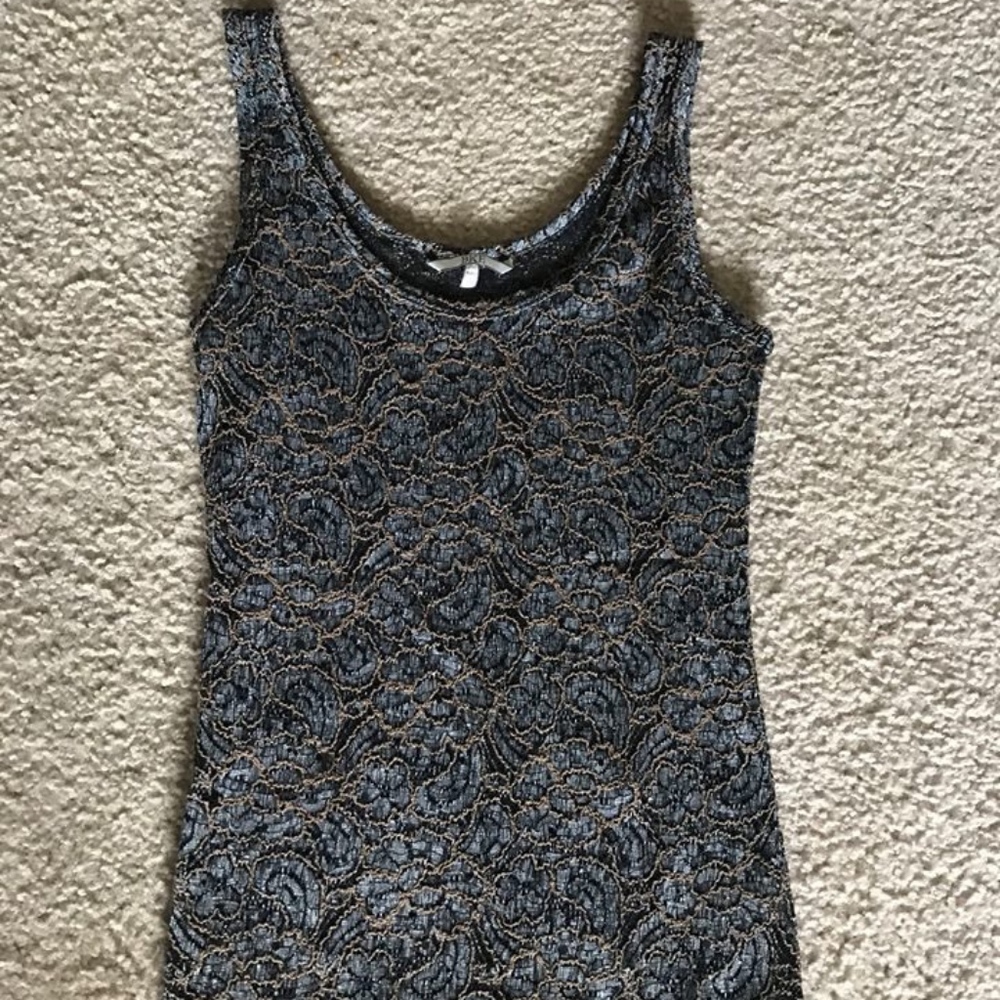 Dressy Tank Top + Dark Grey
